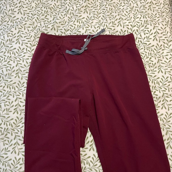 Figs Pants - Burgundy Figs scrubs